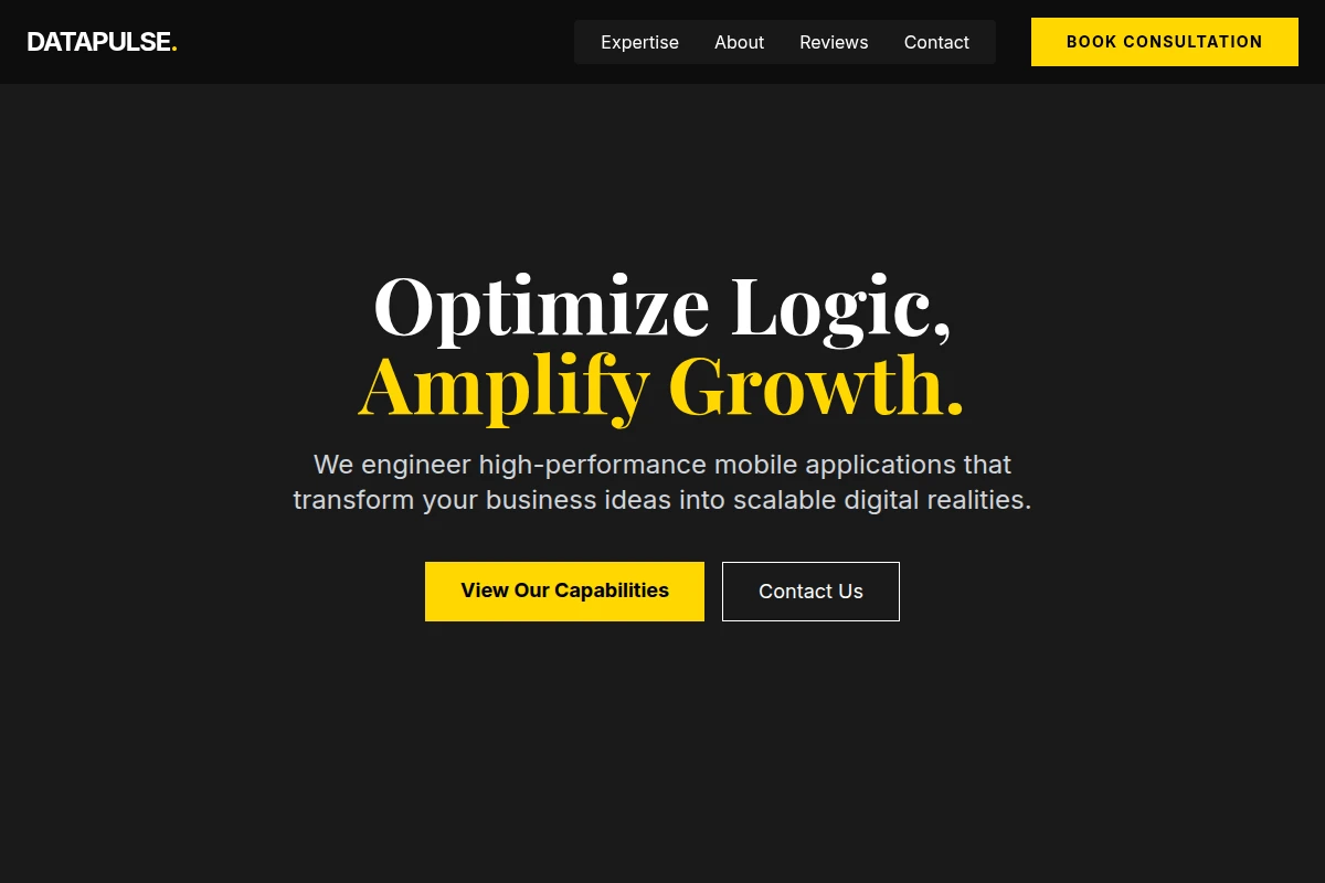 DataPulse App Development